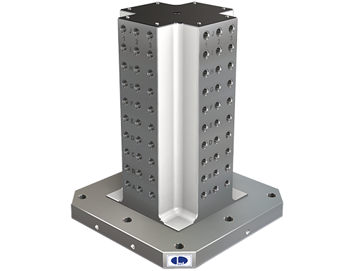 BP30-CROSS TOOLING COLUMN with Grid (Tombstone)