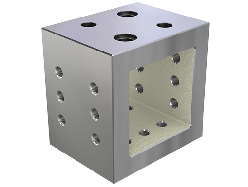 BP28-Square Cast SECTION with Grid (Tooling Block)